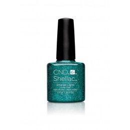 Shellac nail polish -  EMERALD LIGHTS CND - 1