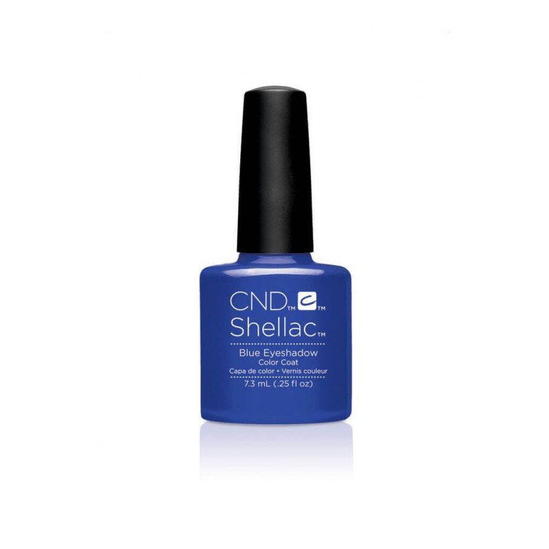 Shellac nail polish - BLUE EYESHADOW CND - 1