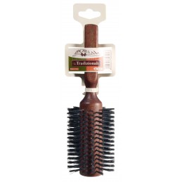 Hair brush beech wood handle, round boar bristle IPPA - 1