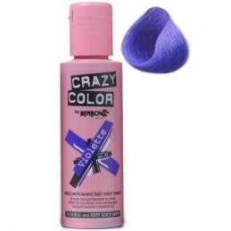 Crazy Color Semi Permanent Hair Colour Dye Cream by Renbow violette CRAZY COLOR - 1