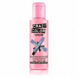 Crazy Color Semi Permanent Hair Colour Dye Cream by Renbow 74 Slate  CRAZY COLOR - 2