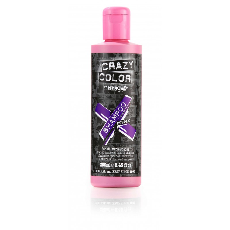 Crazy color  Šampūnas spalvos paryškinimui ir ilgesniam spalvos išlaikymui , 250 ml CRAZY COLOR - 1