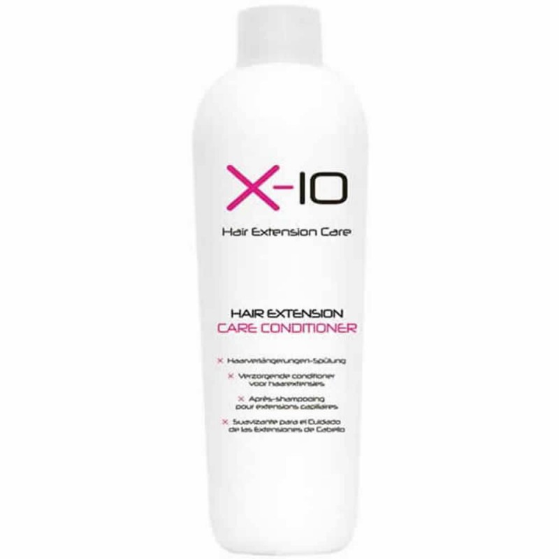 Drėkinantis Balzamas priaugintiems ir natūraliems plaukams X-10 Hair Extension Care Conditioner, 250ml