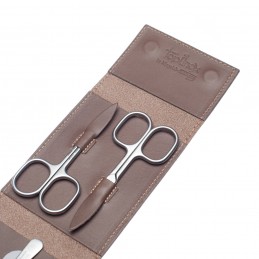 Havanna M TopInox Stainless Steel Manicure Men's Set in Leather Case Solingen - 2