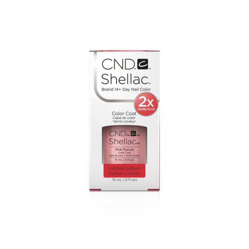 Shellac nail polish - PINK PURSUIT CND - 1