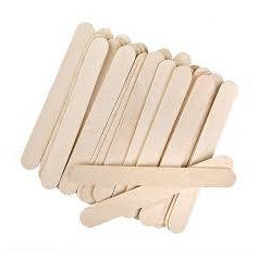 MINI LONG WOODEN SPATULA 100pcs Beautyforsale - 1