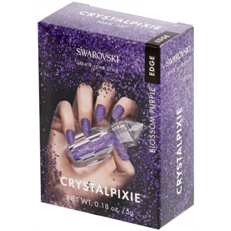 Crystalpixie edge blossom purple 5 gr Swarovski - 1