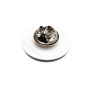 Small size round shape brooch in Black and white Kosmart - 2