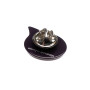 Small size chat shape brooch in Pink and black Kosmart - 2