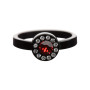 Small size round shape Metal free ring in Black Kosmart - 1