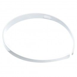 Medium size regular shape headband in White pearl Kosmart - 3