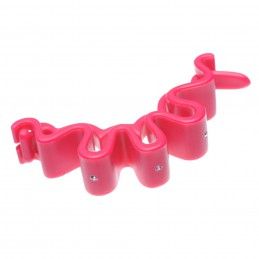 Medium size regular shape ponytail holder in Pink Kosmart - 3