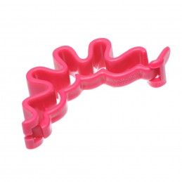 Medium size regular shape ponytail holder in Pink Kosmart - 4