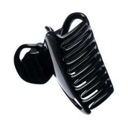 Medium size regular shape hair jaw clip in Black Kosmart - 2