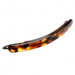 Medium size long and medium width shape hairbarrette in Cocoa Beans Kosmart - 2