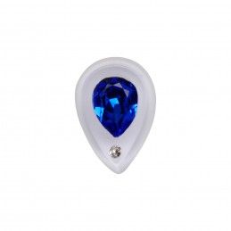 Small size drop shape Metal free earring in Crystal Kosmart - 2