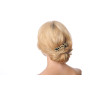 Large size rectangular shape Hair barrette in Tokyo blond Kosmart - 3