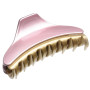 Medium size regular shape Hair claw clip in Pink Kosmart - 1