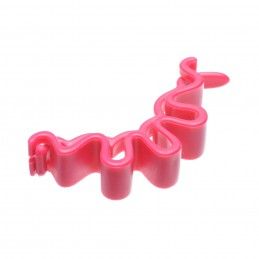 Medium size regular shape Ponytail holder in Pink Kosmart - 2
