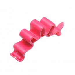 Medium size regular shape Ponytail holder in Pink Kosmart - 3