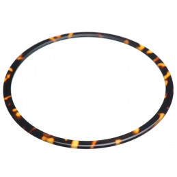 Large size round shape Bracelet in Dark brown demi Kosmart - 2