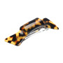 Medium size bow shape hair barrette in Tokyo dark Kosmart - 1