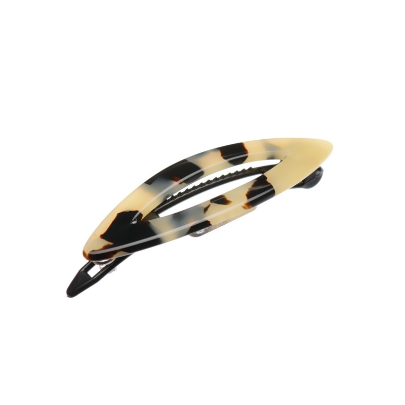 Small size oval shape hair clip in Tokyo blond Kosmart - 1