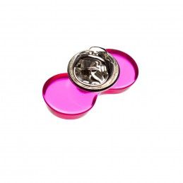 Small size bow shape brooch in Pink Kosmart - 3