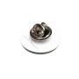 Small size round shape brooch in Black and white Kosmart - 3