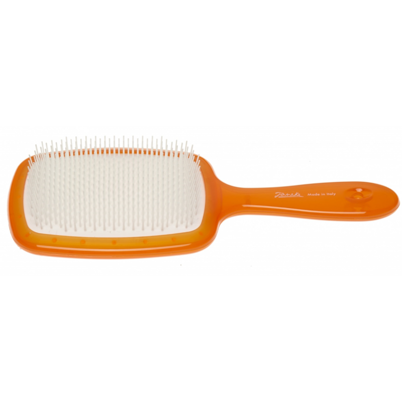 Hairbrush with soft moulded tips Janeke - 1
