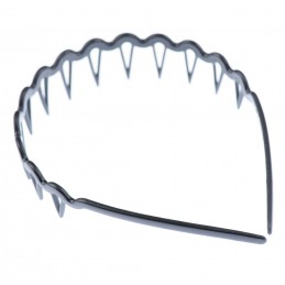 Medium size regular shape Headband in Black Kosmart - 2