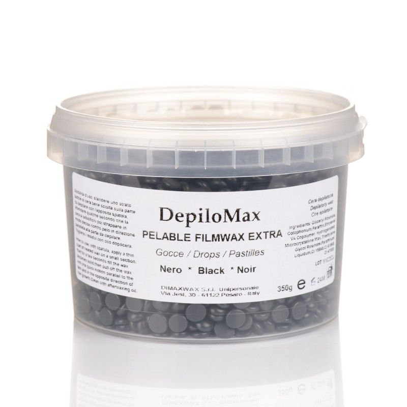 350 gr / purk depilatsiooni jaoks mustad kuumad FILMAX vahatilgad DIM - 1