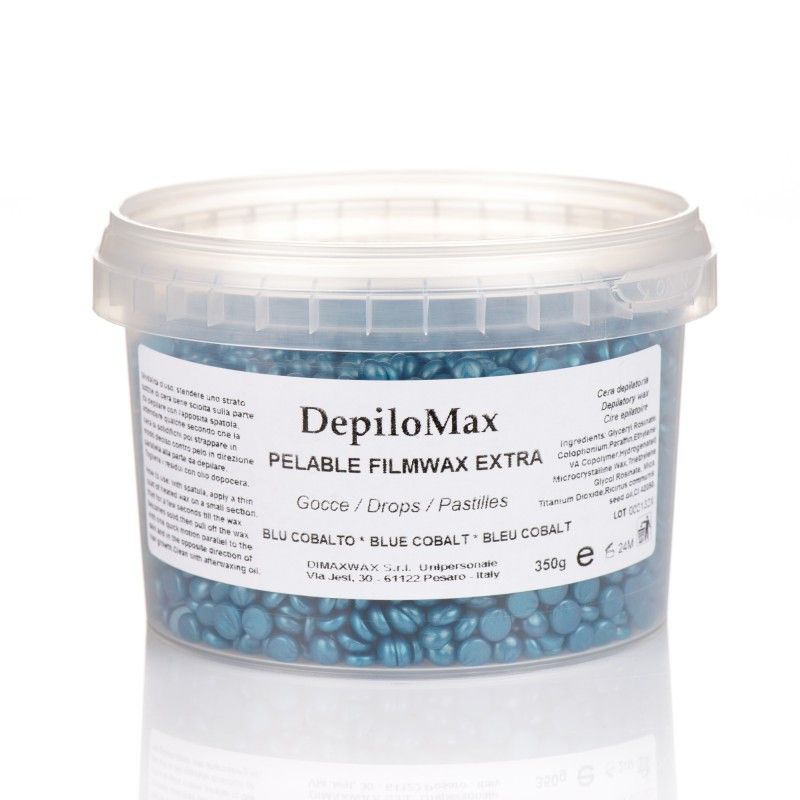 FILMWAX WAX FILMAX BLUE COBALT DROPS, 350 g PVC JAR DIM - 1