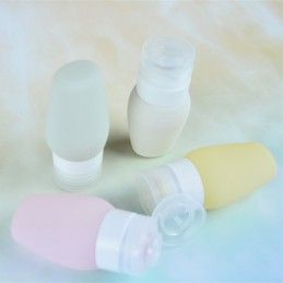 White reusable silicone container for cosmetic Comwell.pro - 8