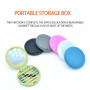 Pink reusable silicone kit with mirror Comwell.pro - 21