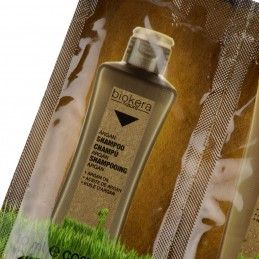 Biokera natura argan shampoo 10ml + mask 10ml Salerm - 1