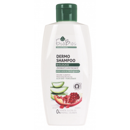 EcoBios Aloe & Pomegranate Organic Shampoo 300 ml. fiber reinforcing - moisturizing ERBORISTICA - 1