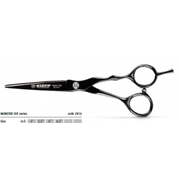 Kiepe cutting scissors MONSTER Black Titanium, Size: 6.0”, Reguliar Kiepe - 1