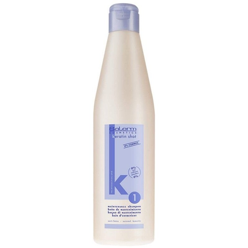 Keratin shot - Plaukus ištiesinantis ir atstatantis šampūnas su keratinu