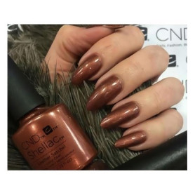 Shellac nail polish - LEATHER SATCHEL