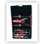 Niegeloh Solingen Manicure Set "Diabolo Red L", 7 pcs