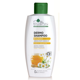 ECOBIOS HAIR SHAMPOO 300ml  HONEY&CHAMOMILE ORGANIC  MOISTURIZING