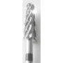 Carbide Nail Drill Bit in silver plating, 1 pcs , Mod. DB-09-1