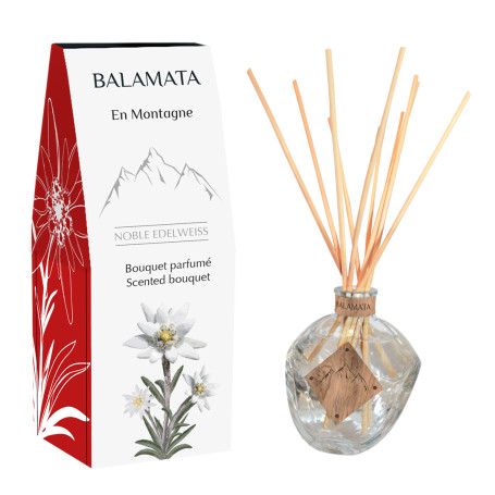 Home fragrance reed diffuser - Noble Edelweiss, 100ml