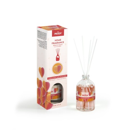 CORAZON MELOCOTON, MIKADO REED DIFFUSER, 100 ML, PRADY