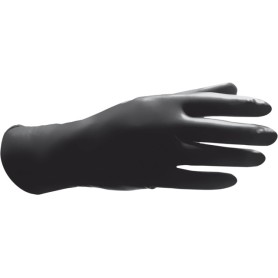 Reusable Gloves BLACK TOUCH, M, 10PCS