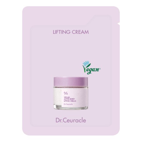 DR. CEURACLE Vegan Active Berry Lifting Cream, TESTER, 2g