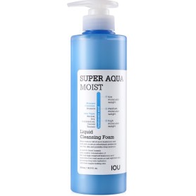 IOU Super Aqua Moist Liquid Cleansing Foam, 500ml