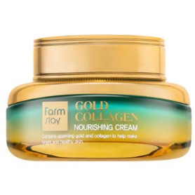 Farmstay Gold Collagen Nourishing Cream, 55ml