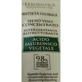 L'Erboristica Antieta Globale Face Serum with hyaluron, Sample 2ml.